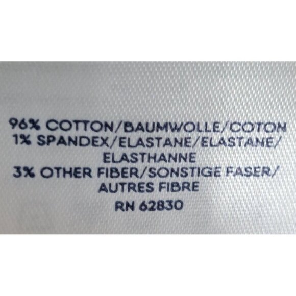 Land's End 2X (20W-22W) Striped Hi-Lo Midi Dress Pockets Nautical Preppy V-Neck - Picture 10 of 12